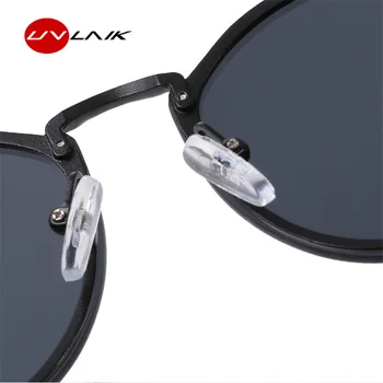 UVLAIK Rodada Óculos estilo Olho de Gato Mulheres Marca de Luxo Designer Vintage Retro Óculos de Sol das Senhoras Óculos de proteção UV400 Sombras para Mulheres