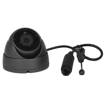 UniLook 5MP Mini Dome de Câmera IP POE Construído no Microfone Exterior de Segurança, Câmera do CCTV IR de 30m IP66 Hivision Compatível ONVIF H. 265