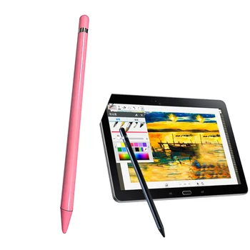 Universal Anti-impressões digitais Macio Ponta Capacitiva Touch Screen Stylus Pen é Compatível com Todos os da Tela de Toque de Smartphones e Tablets