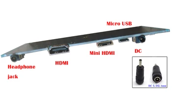 VVX10T025J00 Dedicado 2K de Exibição HDMI Driver da Placa de 2560 x 1600 Ultra-fino estilo de Energia USB