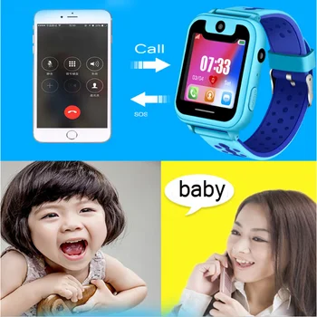Venda Quente S6 Melhores Presentes Para As Crianças Inteligentes Relógio À Prova D'Água Telefone