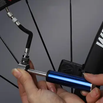 Venda quente Bomba de Bicicleta Clássico Textura Delicada Portátil Mini BTT Bomba de Ar da Liga de Alumínio de Bicicleta Portátil Inflador de Pneus