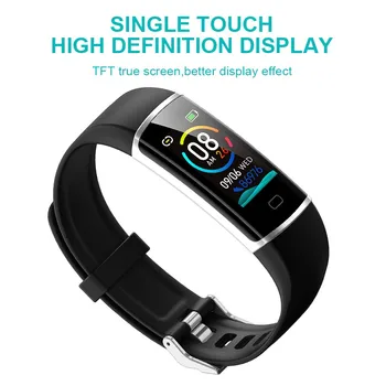 Venda quente Inteligente Assista Sport Banda Inteligente Monitor de Pressão Arterial Inteligente Pulseira Smartwatch Bracelete Pulseira para Homens Mulheres