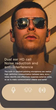Verdadeiro sem Fio Bluetooth Fone de ouvido Bluetooth 5.0 Esportes Execução Binaural Novo Conceito de Suspensão Ouvido Invisíveis No ouvido Dropshipping