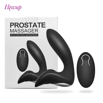 Vibradores sem Fio massageador de Próstata Remoto à Prova de Água para Homens Masturbat para Adultos Brinquedos Sexuais para Vibrador para Homens Sexo bens