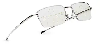 WEARKAPER High-end Multi-Focal Progressiva Telescópica Dobrável Perna Anti Blue Ray Óculos de Leitura Presbiopia 1.0-4.0 Dioptria