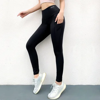 Wmuncc Calças De Yoga Mulheres Elástica De Alta Fitness Ginásio De Esporte Leggings Executando Calças Slim Treino Desportivo Sportswear Calças