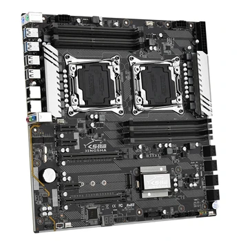 X99 Dupla placa-Mãe Combinação com a Intel XEON E5 2696 V4 processadores *2 e 8*16GB DDR4 2400Mhz ECC Reg de Memória Kit de NVME USB 3.0