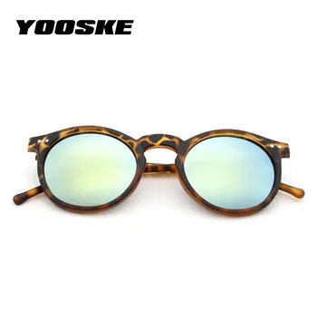 YOOSKE Retro, Óculos estilo Olho de Gato Mulheres do Vintage Rodada de Óculos de Sol das Mulheres, o Homem Clássico Óculos para viagens de férias proteger