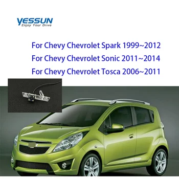 Yessun Câmera de Visão Traseira Para daewoo matiz Para Chevrolet Chevrolet Spark 1999~2012 CCD câmera de ré