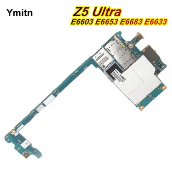 Ymitn Celular Desbloqueado Painel Eletrônico Da Placa Principal Placa Principal De Circuitos Para Sony Xperia Z5 Ultra E6603 E6653 E6683 E6633