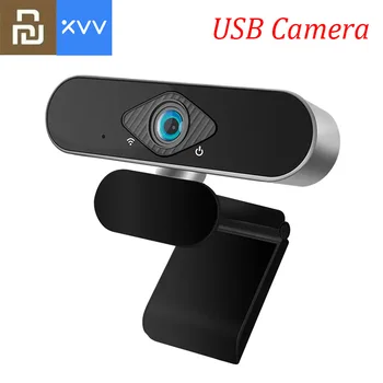 Youpin Xiaovv 1080P Webcam Com Microfone 150° de Ângulo Amplo USB HD da Câmera do Computador Portátil Webcast Para Zoom YouTube, Skype, FaceTime