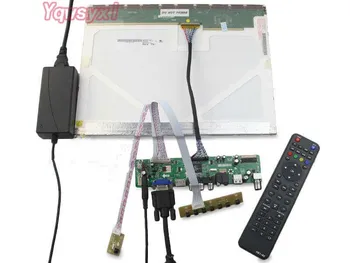 Yqwsyxl Kit para CLAA156WB11A TV+HDMI+VGA+AV+USB ecrã LCD LED de Controlador de Placa de Driver