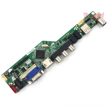 Yqwsyxl Kit para LTN121W1-L03 LTN121W1-L01 TV+HDMI+VGA+AV+USB ecrã LCD LED de Controlador de Placa de Driver