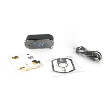 Z10 sem Fio wi-FI Câmera Relógio 1080P Wi-fi gratuito, Mini Câmera de Alarme de Tempo de Relógio do IP do P2P/AP de Segurança de Visão Noturna Sensor de Movimento Remoto quente