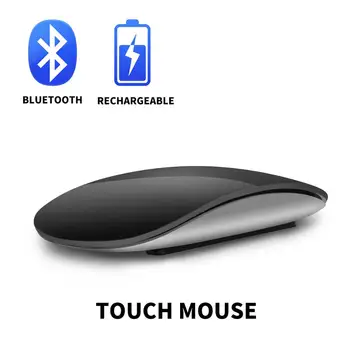 Zienstar Recarregável Toque de Magia sem Fio Bluetooth 5.0 Mouse Viagem Ultra-Fino Portátil Mini Mouses Compatíveis com PC,MAC,Portátil