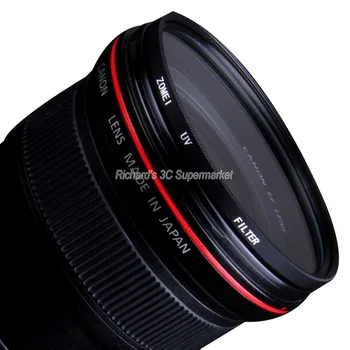Zomei 49mm 52mm 55mm 58mm 62mm 67mm 72mm 77mm 82mm UV Filtro Ultra-Violeta Lente Filtro Protetor para Canon Nikon Sony Câmera DSLR